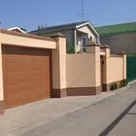 Отделка забора декоративной штукатуркой