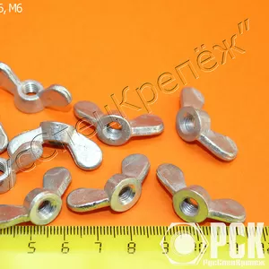 Гайка барашек ГОСТ 3032-76 из нержавейки,  латуни,  бронзы