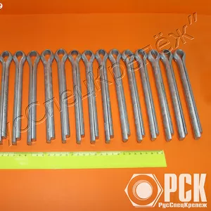 Шплинт ГОСТ 397-79 нержавеющий 12Х18Н10Т,   латунь Л63,  алюминий АМЦ