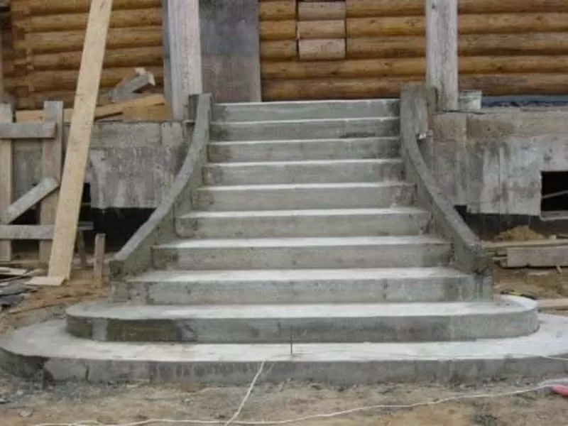 Монолитные бетонные лестницы 2